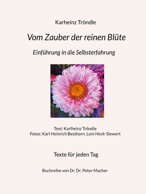 cover image of Vom Zauber der reinen Blüte